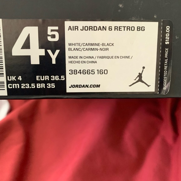 Carmine’s 6s size 4.5 - Picture 5 of 11